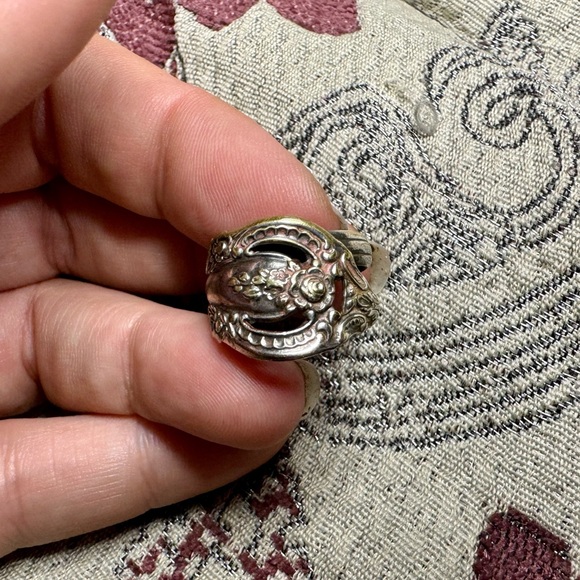 Silver cutlery ring - Picture 3 of 12